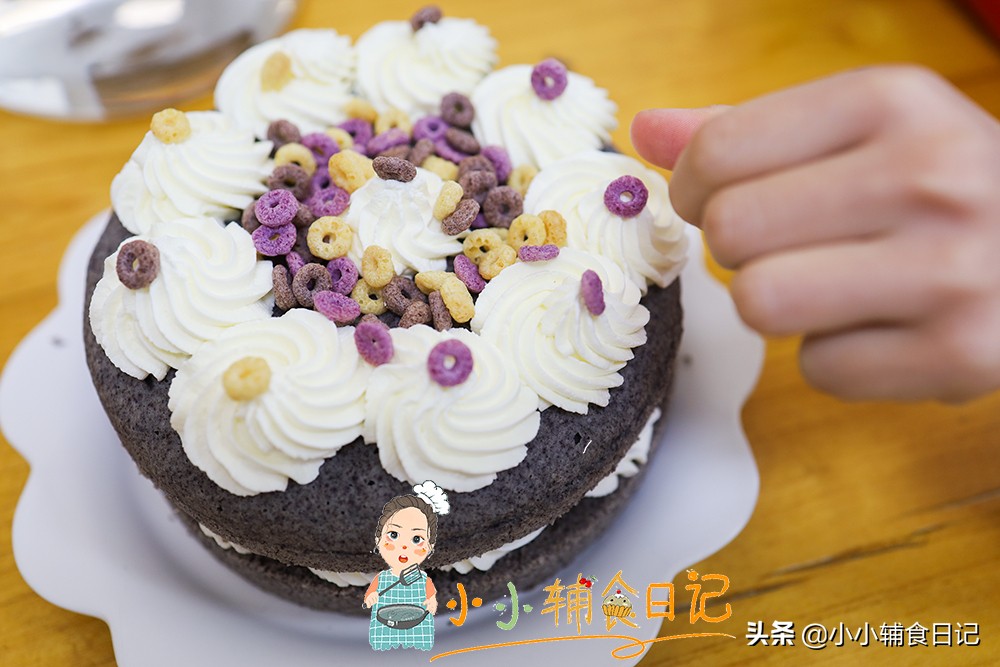 没有奶油裱花蛋糕小窍门,不用抹面的奶油蛋糕做法