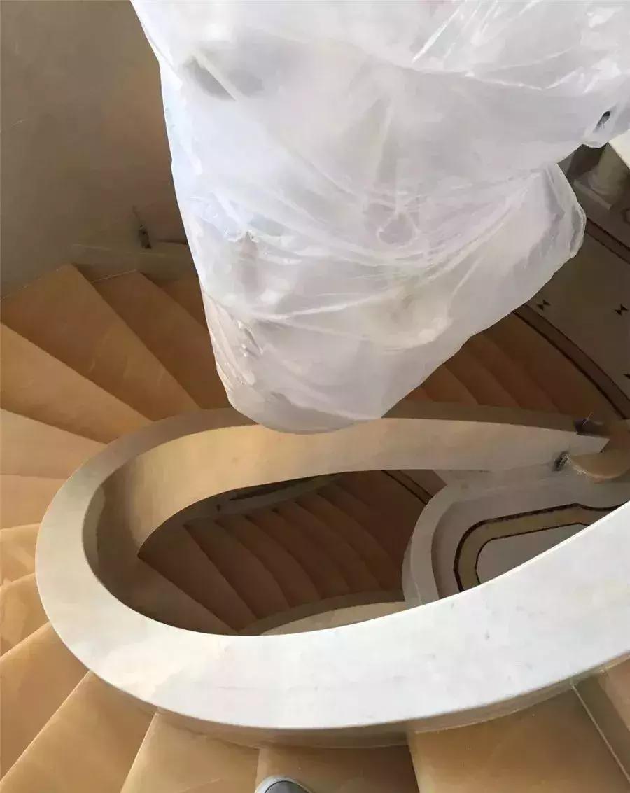 旋转楼梯的石材做法大全,石材旋转楼梯施工图解