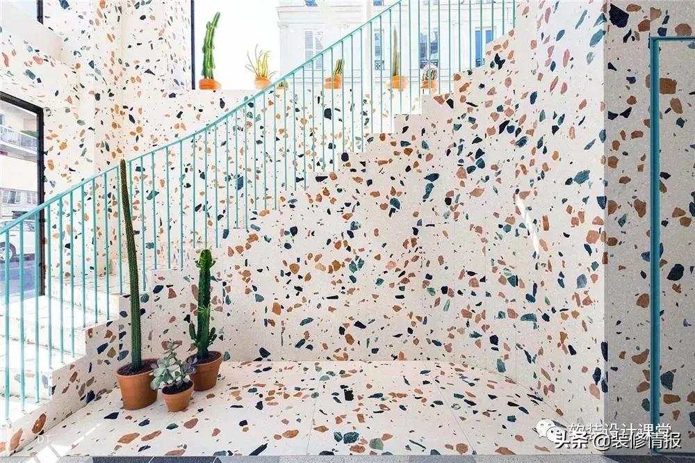 水磨石高颜值设计,大气上档次水磨石