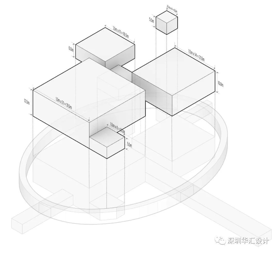 象限与集合|湘江智谷AI科技中心/深圳华汇设计