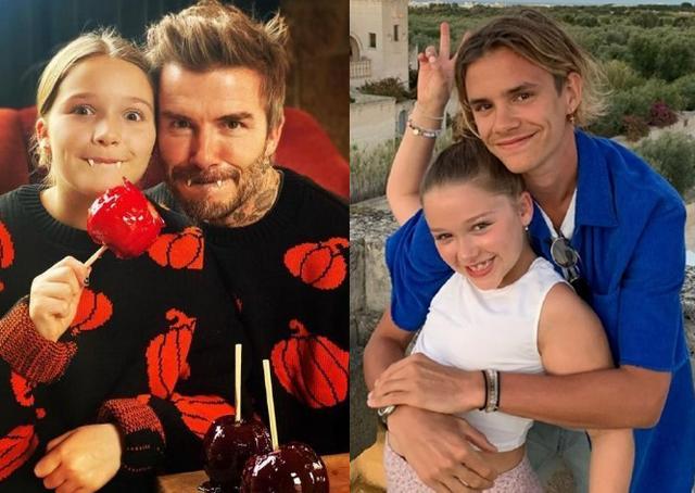 贝克汉姆56岁,贝克汉姆和3个儿子颜值巅峰