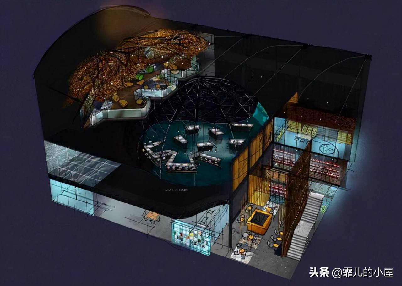 两年都预定不到座位的黑暗料理餐厅“炼金术士”，生吞金鱼的吃货