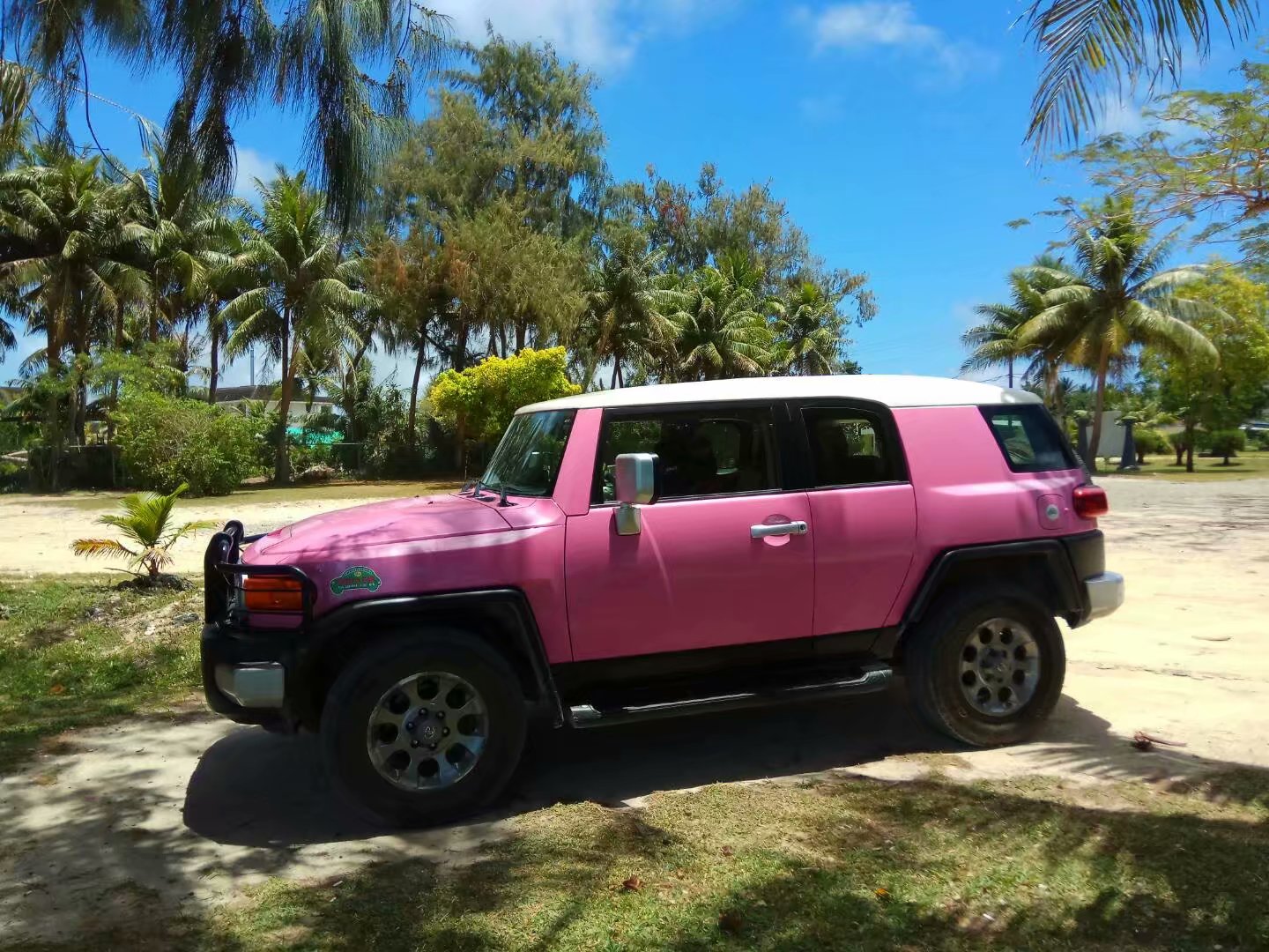 开着fj酷路泽旅行,开着房车环岛游