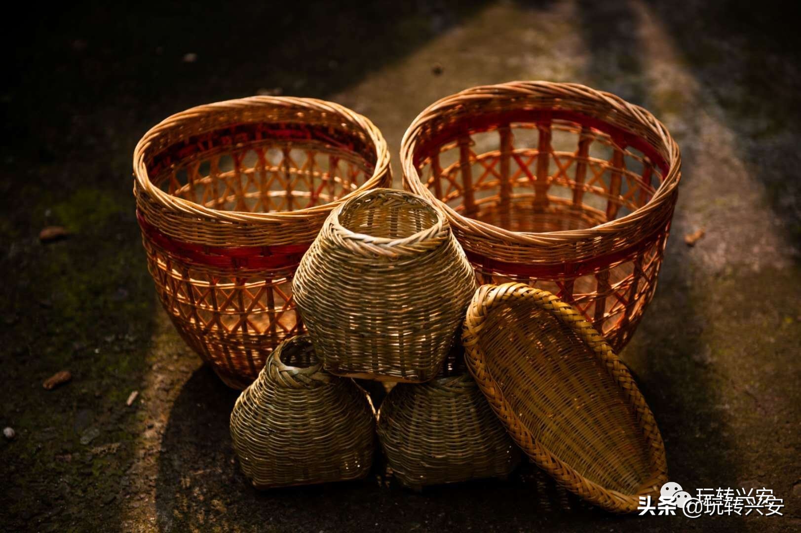 编织老匠人,73岁老人编织手艺