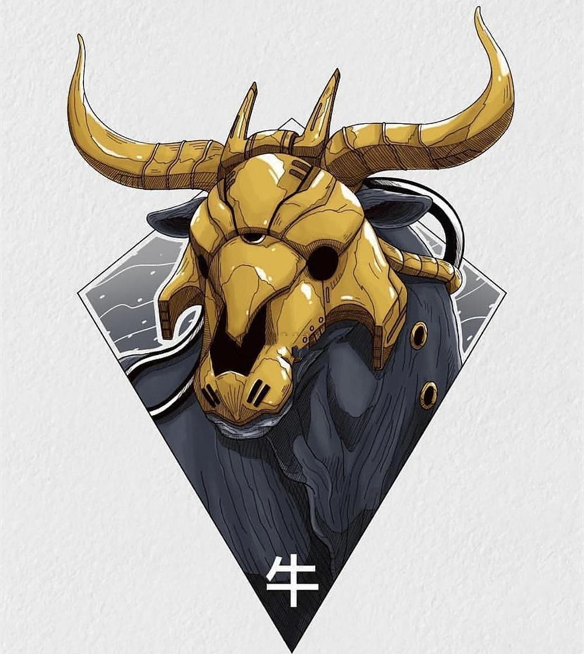 十二生肖机械化形象，灰色基调充满科幻元素，你喜欢自己的生肖吗