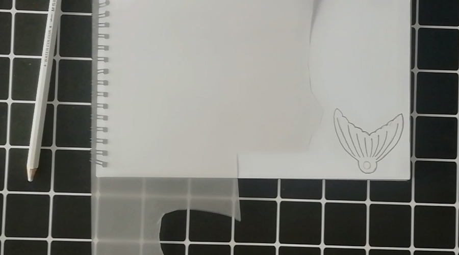 热缩片耳坠教程简单,怎么用热缩片做耳环鱼尾