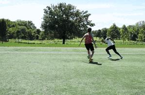 足球后卫实战技巧,足球实战过人技巧