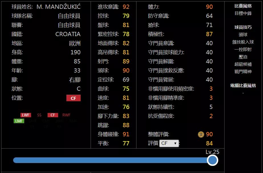 十大难以成为精选的热门球员！实况足球无法入选精选的悍将top10