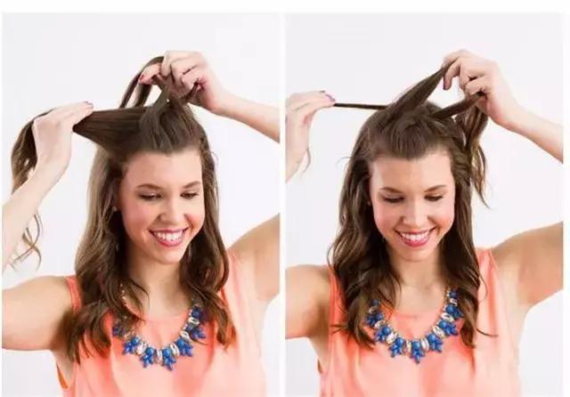 鱼骨辫向内编的编发教程,鱼骨辫的编发教程图解