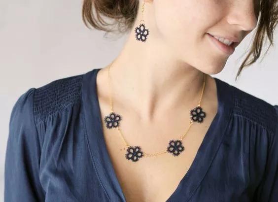 全银饰手工编织手链教程,银线编项链教程