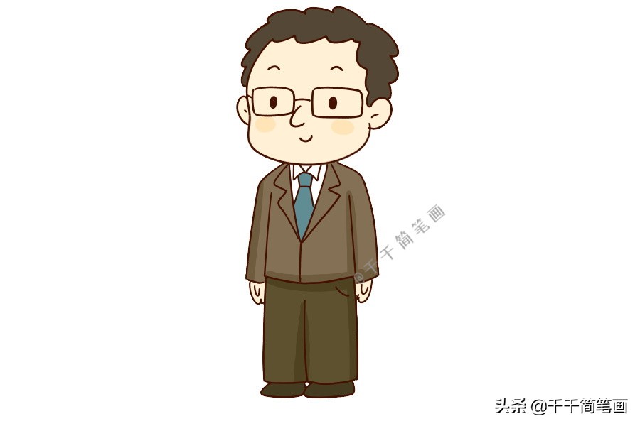 简笔画职业人物医生,各职业q版人物简笔画