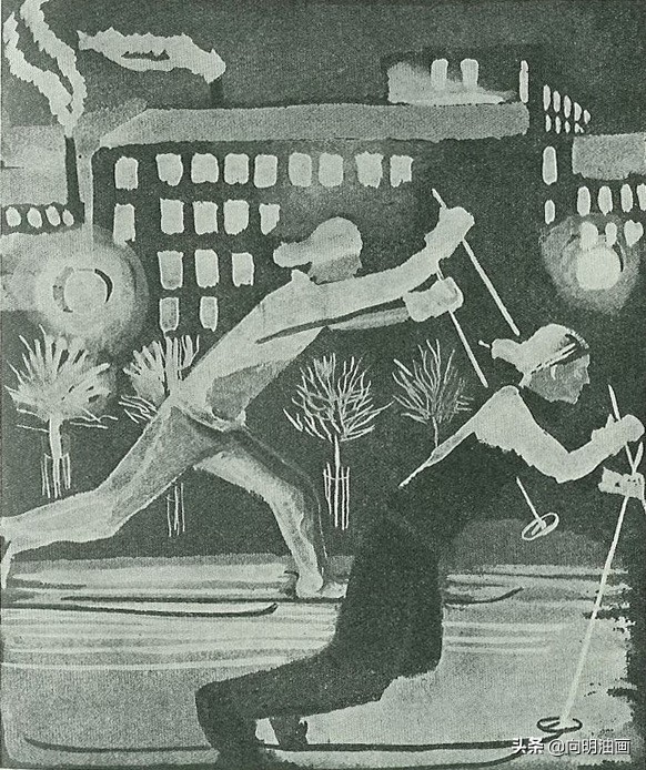 苏联人民艺术家,苏联画家亚历山大杰伊涅卡