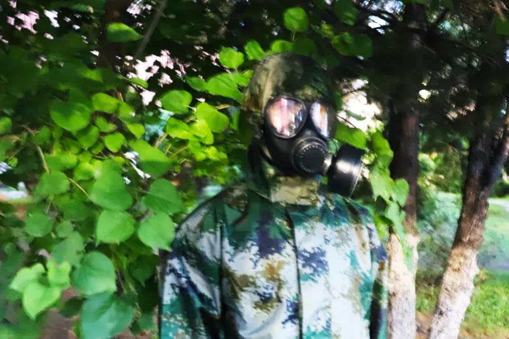 军营新款中款加厚雨衣,军用雨衣解放军