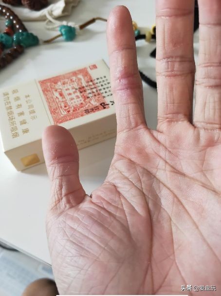 强迫症凤眼菩提,玉化星月盘玩后的效果