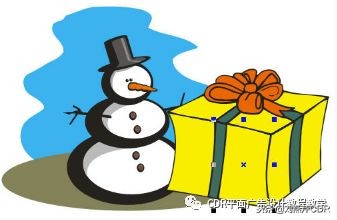 cdr制作圣诞节立体效果图,cdr怎样做出圣诞节氛围感