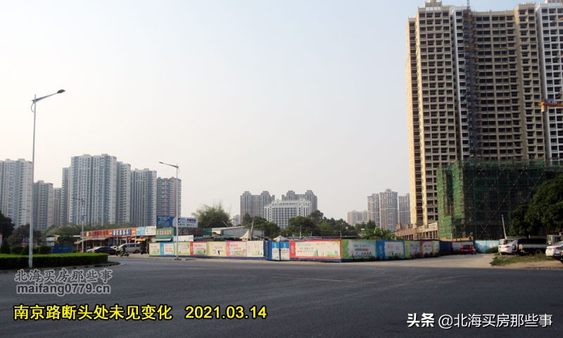 北海第一城工程进度,北海2022重大民生工程项目进展