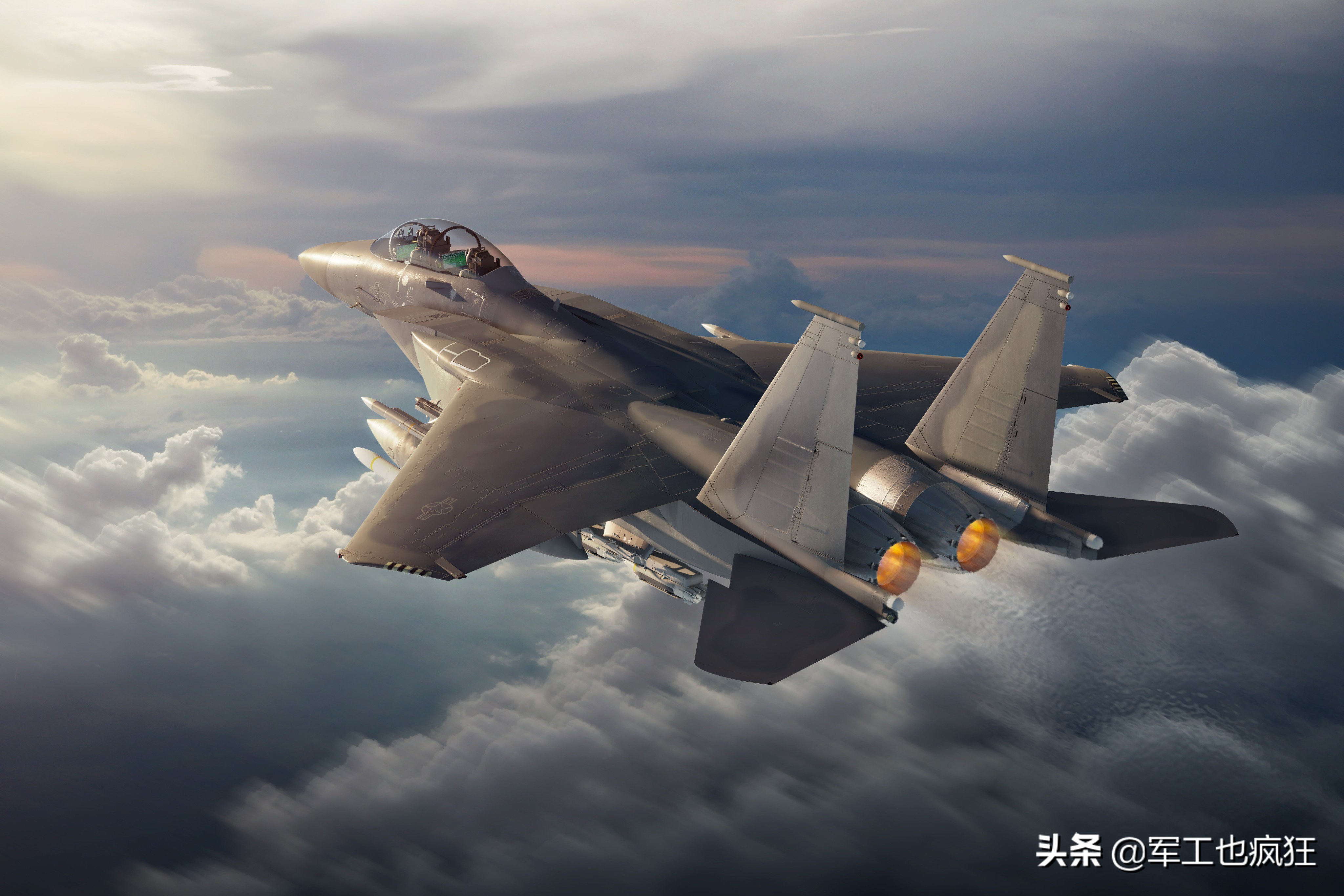 美国F-15EX战机首飞,武库战斗机