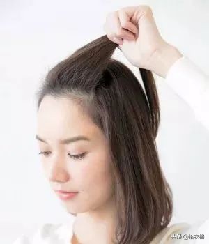 中长发发型刘海扎法,侧编短刘海的扎法100种