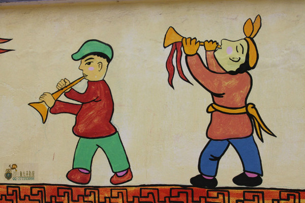 陕北的安塞不仅有响彻大地的腰鼓，还有奇美的农民画....