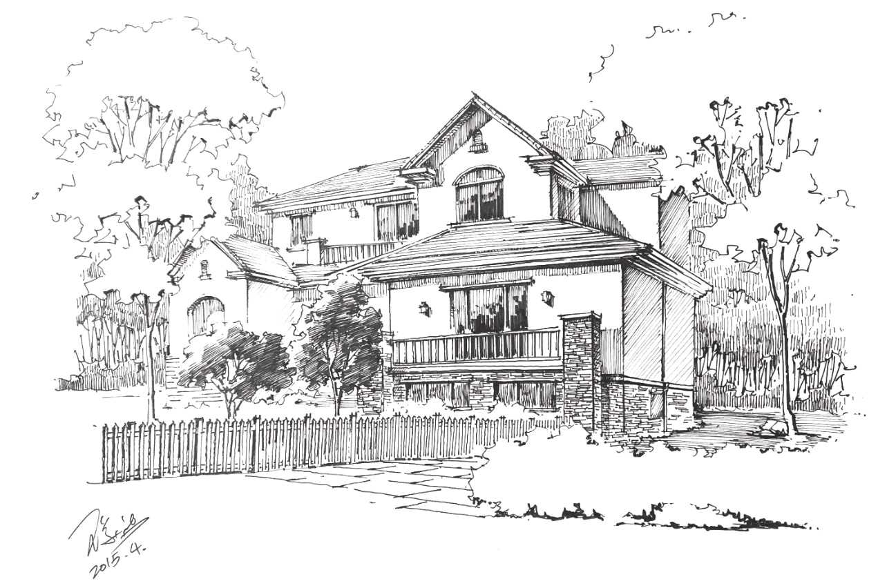 大师级绘画树的画法,树的简单绘画