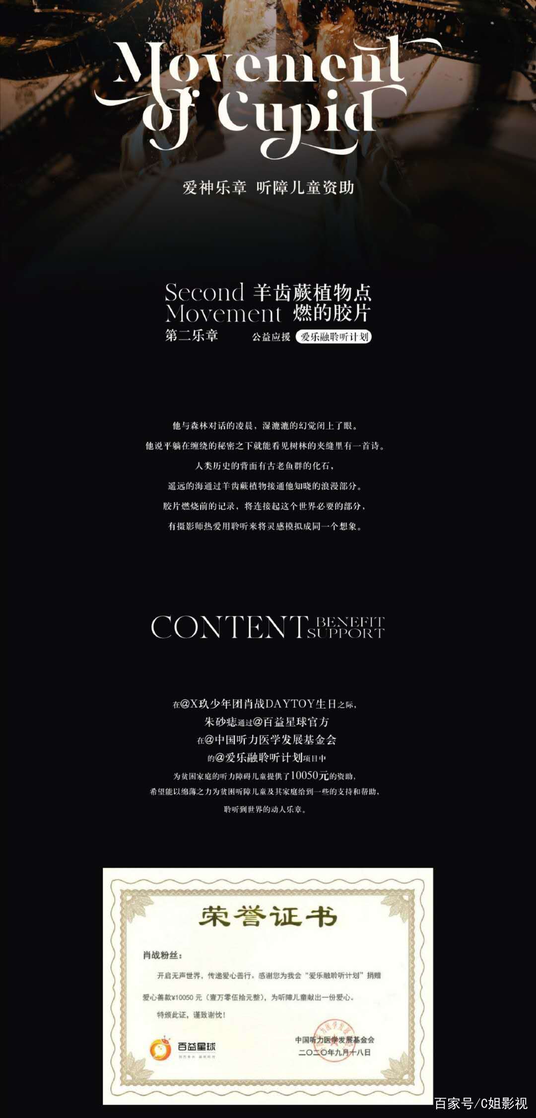 「1005肖战生日」不平凡的2020，不平凡的应援方式