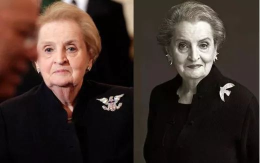 冬季胸针怎么戴,胸针百搭用法图解图片大全