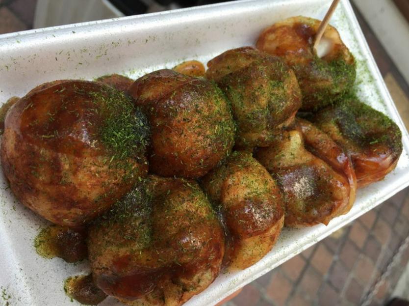 大阪章鱼丸子店,日本特殊的章鱼小丸子店