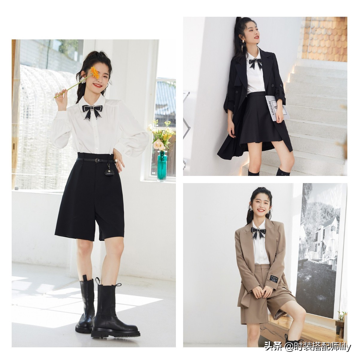 你的衣服有点结，画龙点睛之笔“仙女结”，美翻了整个秋季