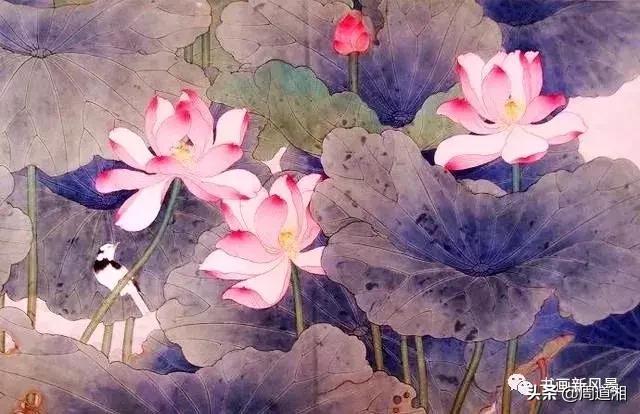 刘伯农花鸟画,刘继农国画欣赏