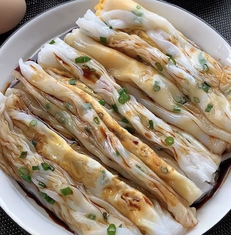 教你做广东肠粉早餐更营养,广东小吃肠粉的做法