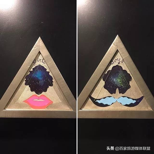 男女厕所的标志照片,男女厕所英文标志图