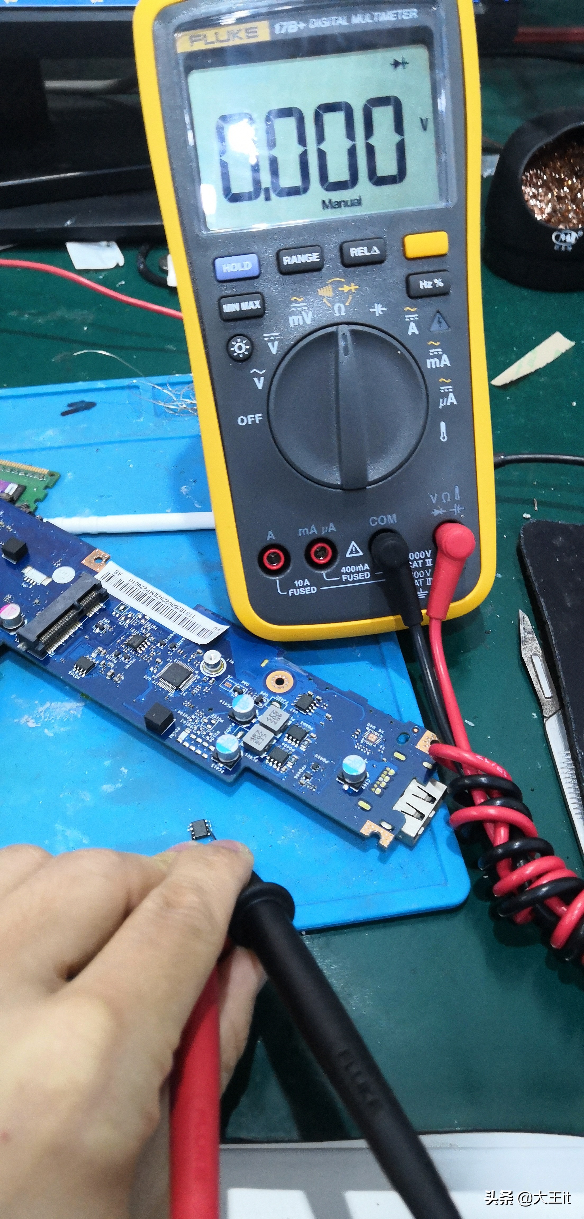 联想y470主板短路检测,联想y470笔记本修理转轴