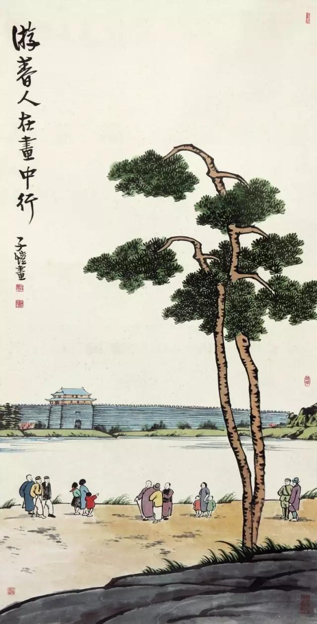 丰子恺画唐诗宋词,丰子恺的画醉了整个春天