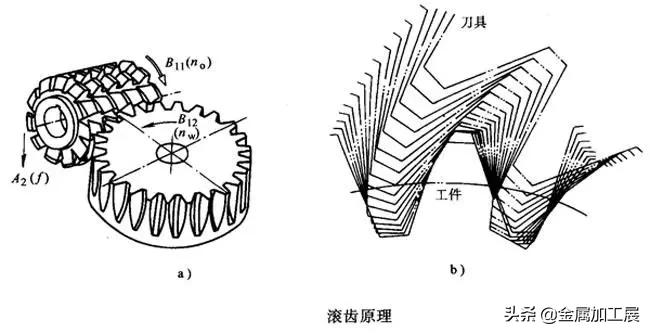 齿轮基础知识学习,滚齿的加工原理及常见缺陷处理办法
