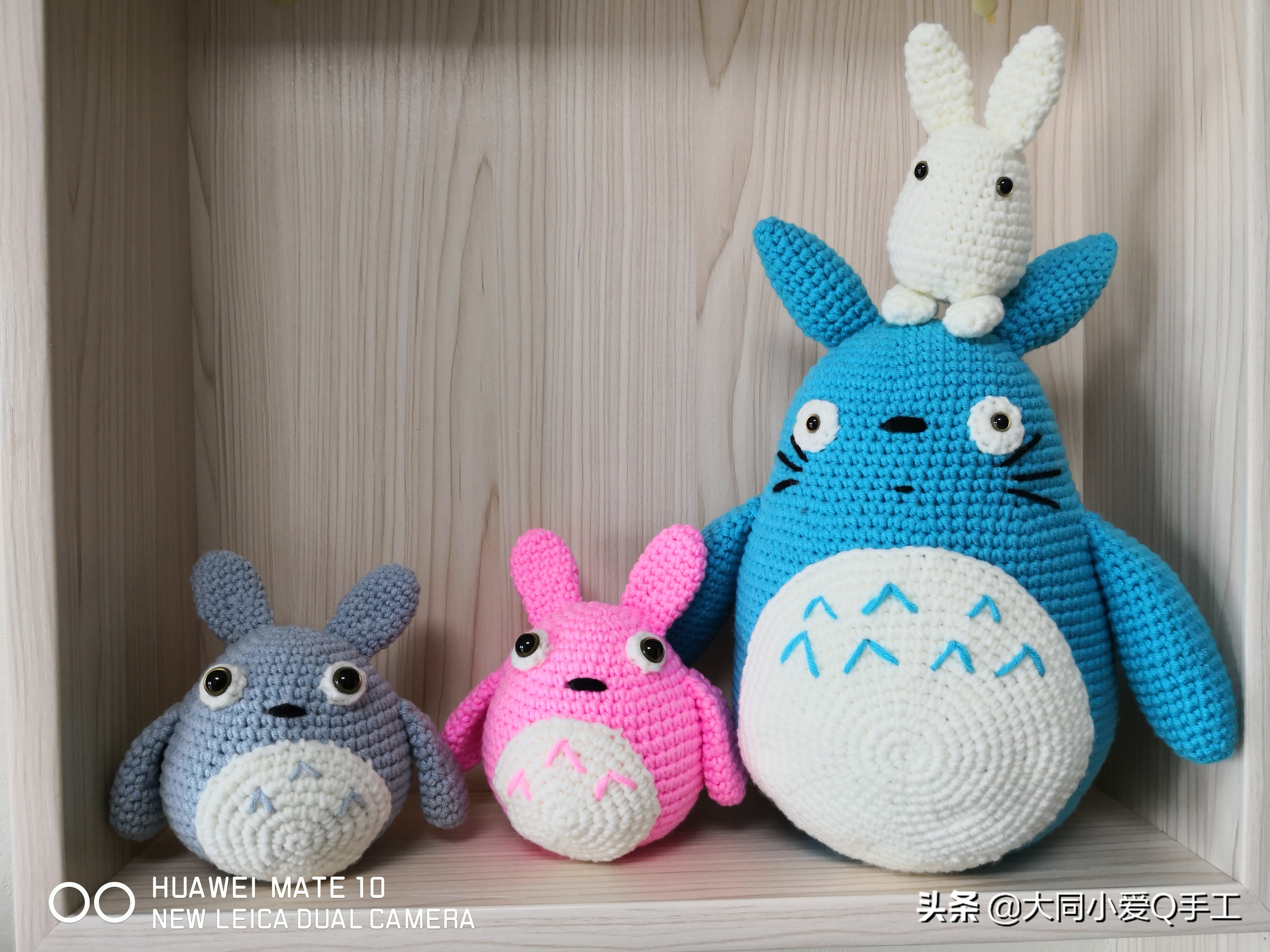 冰条钩织龙猫 (龙猫钩织图解)