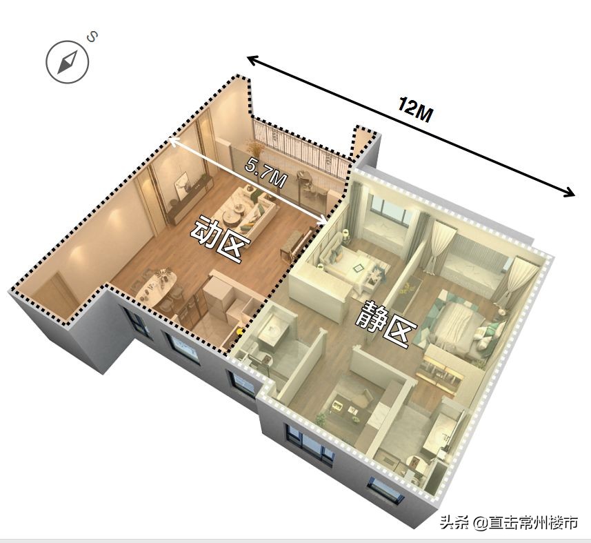 现代风格大平层豪宅,大横厅豪宅带来的生活