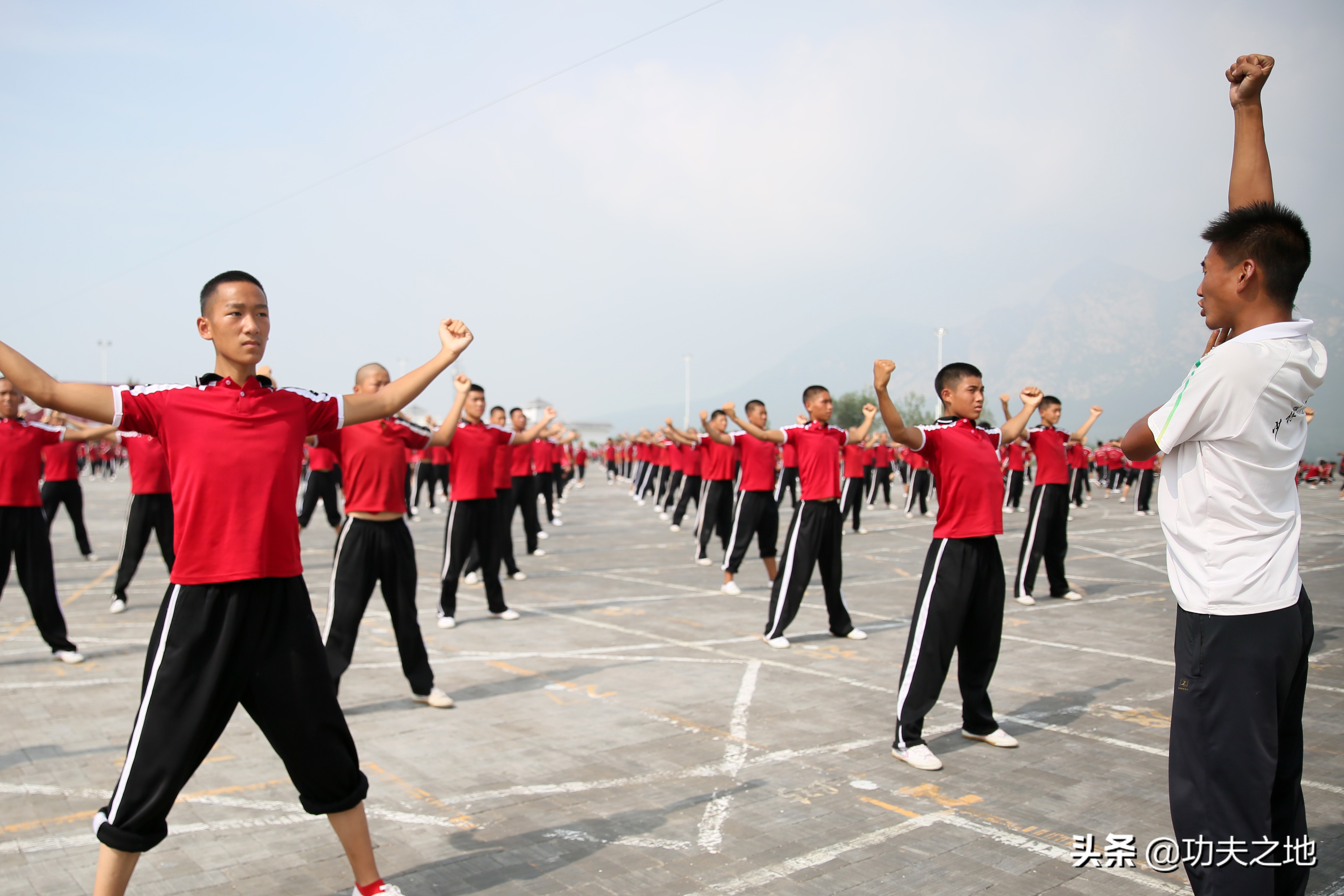 塔沟武术锦标赛,塔沟武术基本功展示