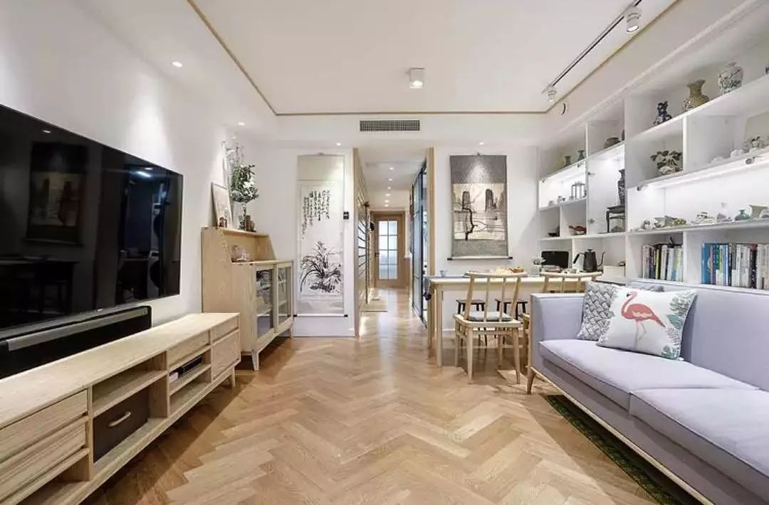 小夫妻65㎡小家，4分离卫生间，收纳竟有276个行李箱大