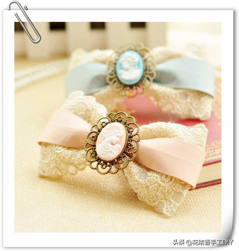 蝴蝶结发饰手工制作简单,蝴蝶结发饰diy教程网红大蝴蝶结