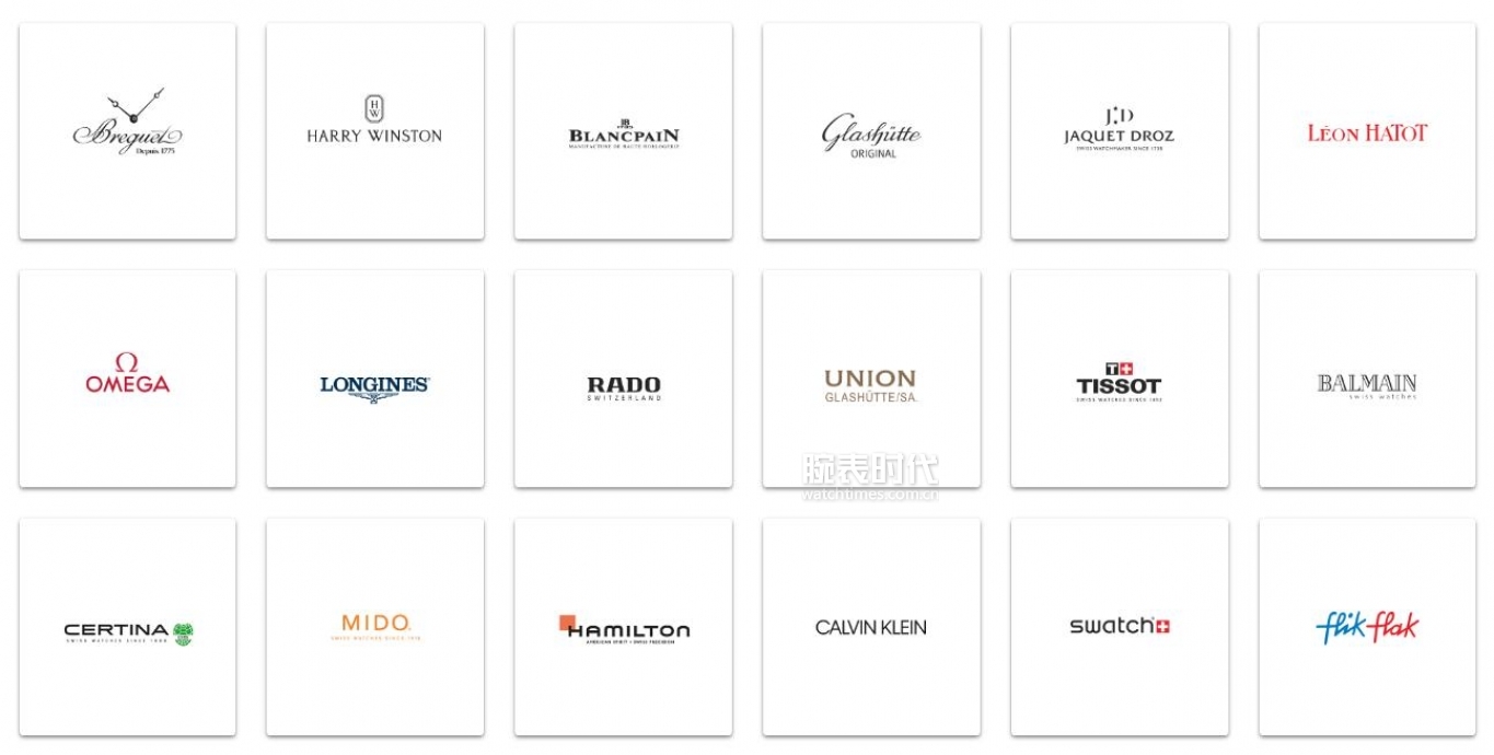 世界上手表品牌排名,国际十大品牌手表公司