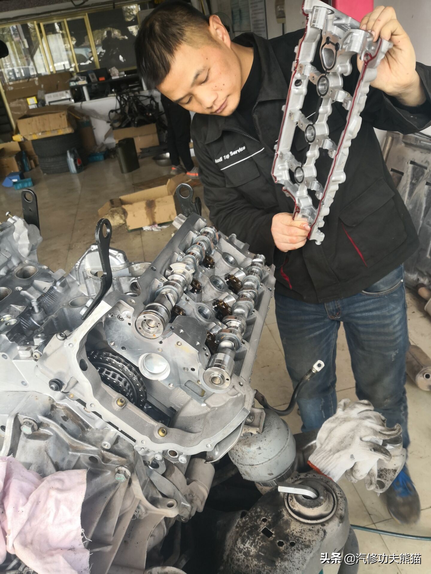 16款奥迪a6l2.5自吸发动机漏油,奥迪a6l2.4免拆烧机油处理靠谱吗