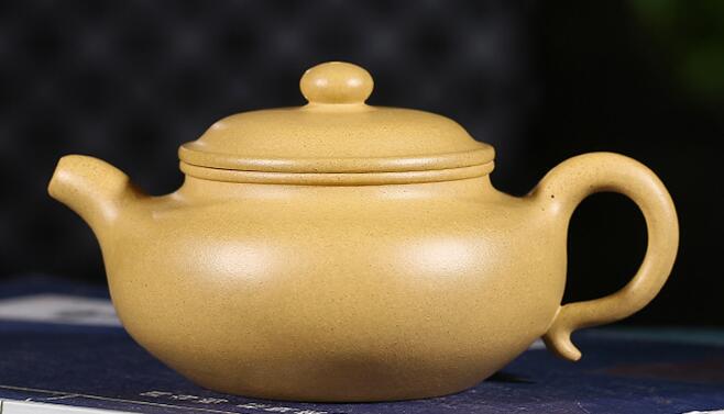 绿泥紫砂壶德钟,天福绿泥紫砂壶