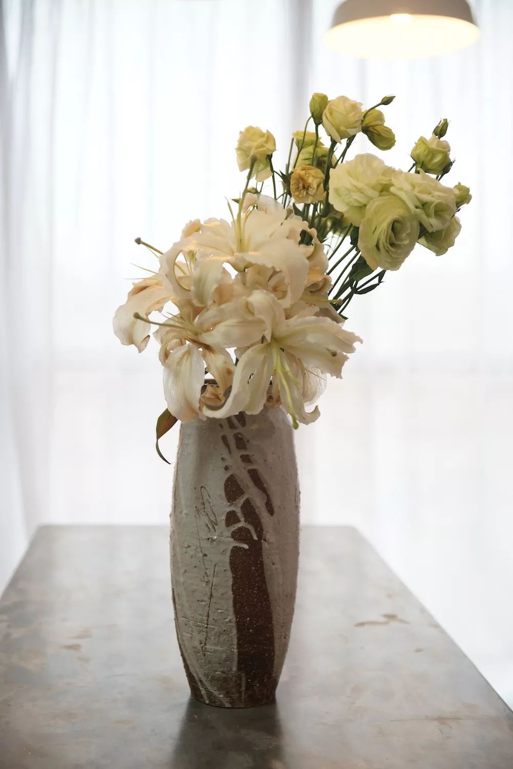 用水泥砌橱柜,用粘土捏一个好看的柜子