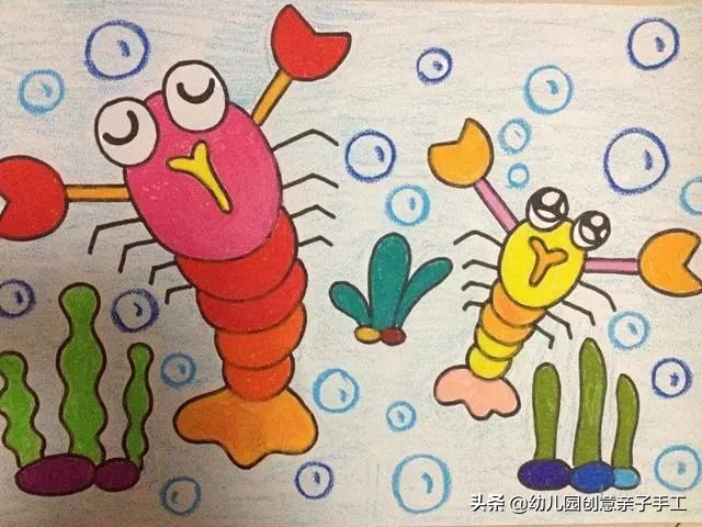 上百张幼儿园创意儿童画,儿童绘画创意3-6岁童年童画