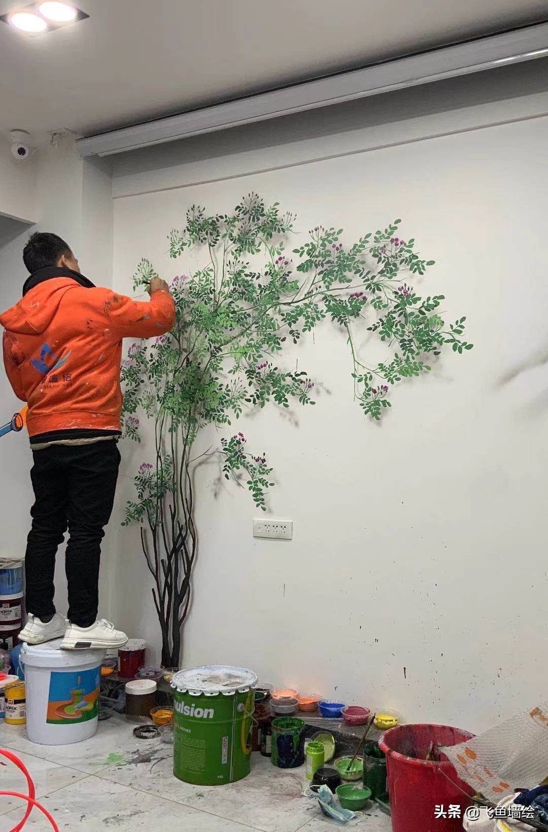 墙绘基本知识,墙绘好不好做