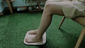 坐着不动就瘦腿？宇航员黑科技“摩”法，每天30分钟，瘦出小鸟腿