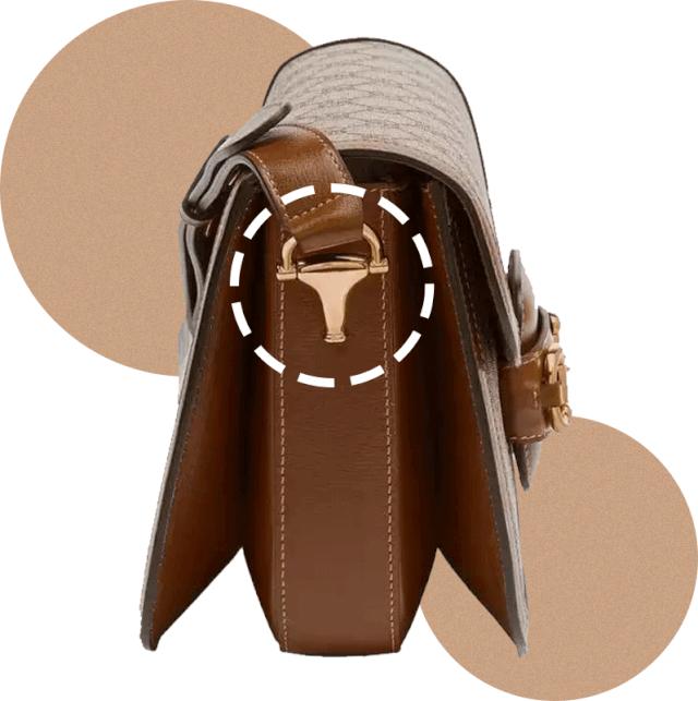 gucci1955马衔扣系列经典重塑,gucci1955马衔扣包复古又时髦