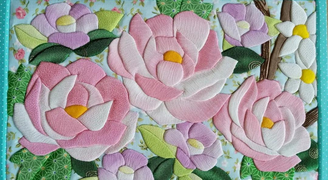 最简单的拼布被的方法,如何用碎布做成成品布