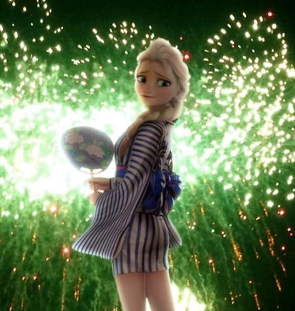 艾莎女王换装游戏视频,艾莎女王演出服