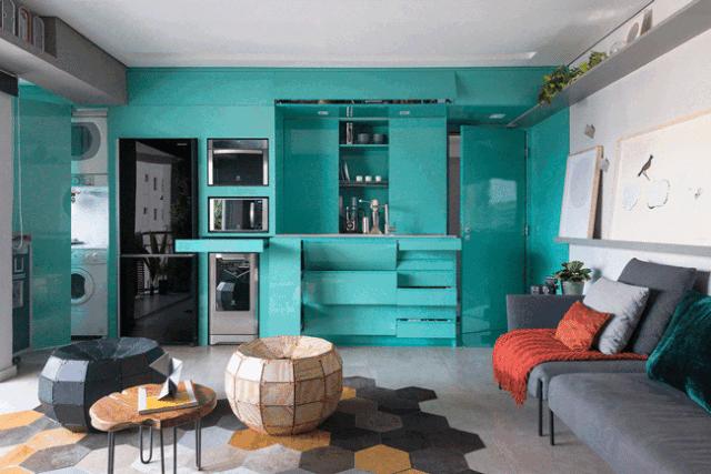 房子都是自己设计的,房子再小也要尝试一下法式风